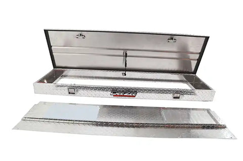 Dee Zee DZ8270A Tool Box - Red Crossover Single Lid BT Alum
