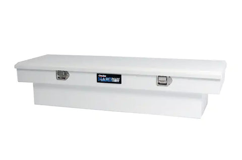 Dee Zee DZ8163S Tool Box - Hardware Crossover Single Lid White