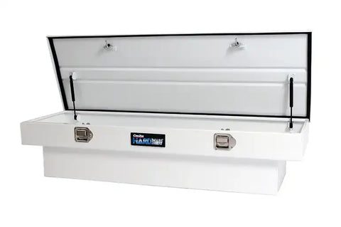 Dee Zee DZ8163S Tool Box - Hardware Crossover Single Lid White