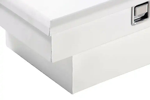 Dee Zee DZ8160S Tool Box - Hardware Crossover Single Lid White