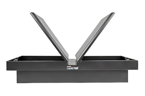 Dee Zee DZ8370SB Tool Box - Hardware Crossover Double Lid Black