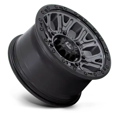 D825 17X9 6X5.5 M-GNMTL BLK-RG 1MM