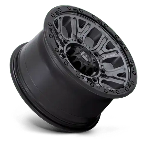 D825 17X9 6X5.5 M-GNMTL BLK-RG 1MM