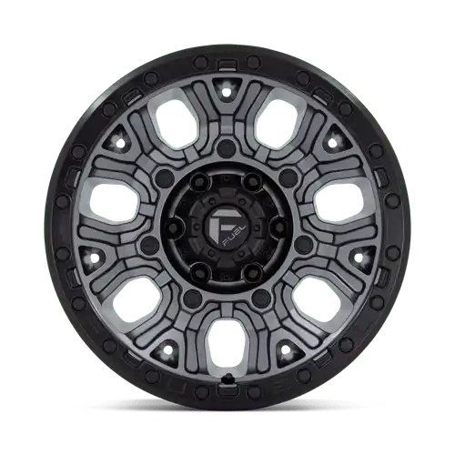 D825 17X9 6X5.5 M-GNMTL BLK-RG 1MM