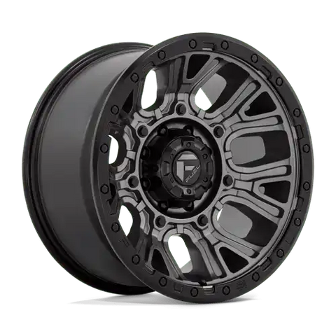 D825 20X10 8X170 M-GNMTL BLK-RG -18MM