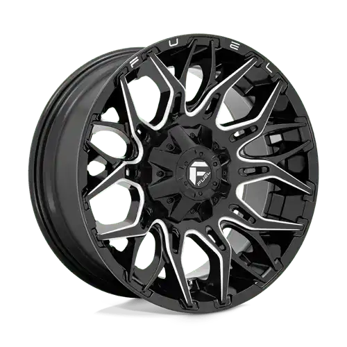 D769 20X10 8X180 G-BLK-MILL -18MM