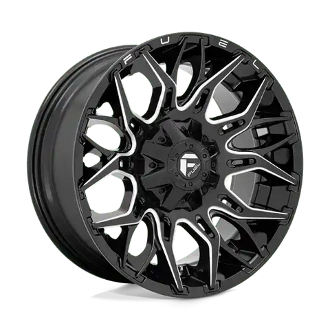 D769 20X10 8X180 G-BLK-MILL -18MM