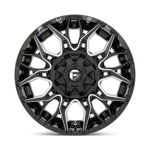 D769 20X10 5X4.5/5.0 G-BLK-MILL -18MM
