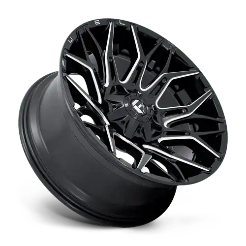 D769 22X10 8X170 G-BLK-MILL -18MM