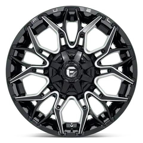 D769 22X10 8X170 G-BLK-MILL -18MM