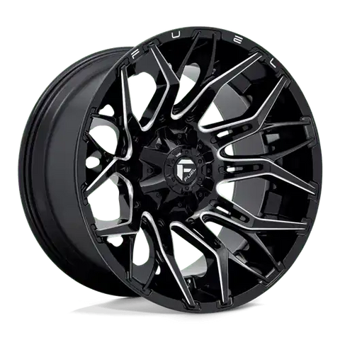 D769 22X12 8X170 G-BLK-MILL -44MM