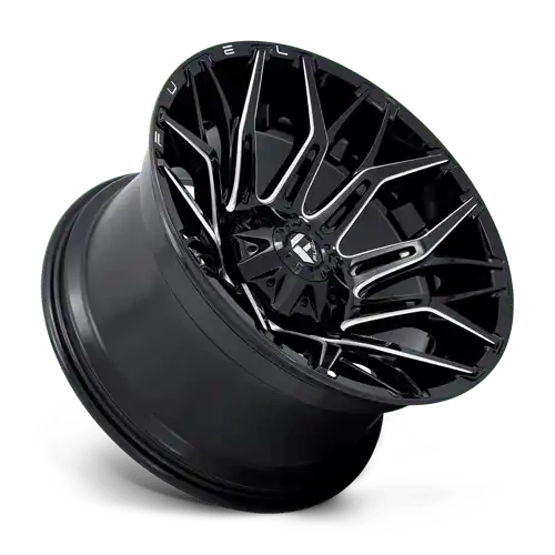 D769 22X12 8X6.5 G-BLK-MILL -44MM