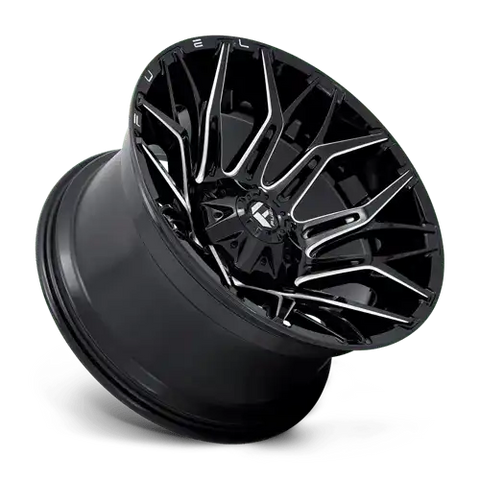 D769 22X12 8X170 G-BLK-MILL -44MM
