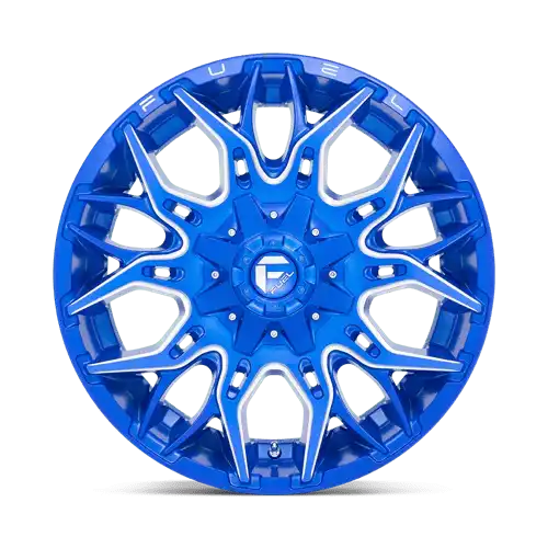 D770 22X10 5X4.5/5.0 BLUE-MILL -18MM