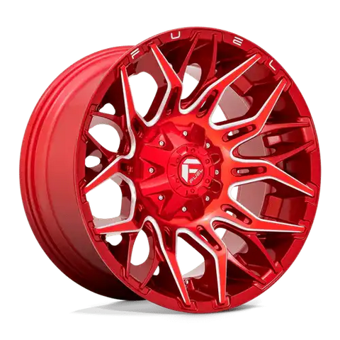 D771 20X10 5X4.5/5.0 GL-RED-MILL -18MM