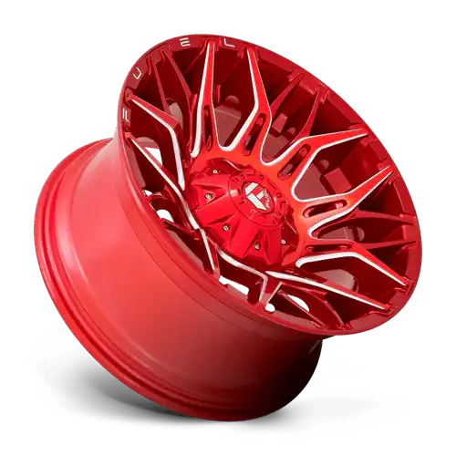 D771 20X10 5X4.5/5.0 GL-RED-MILL -18MM