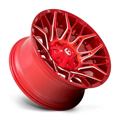 D771 20X10 5X4.5/5.0 GL-RED-MILL -18MM