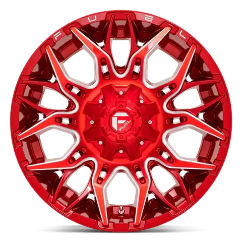 D771 20X10 5X4.5/5.0 GL-RED-MILL -18MM