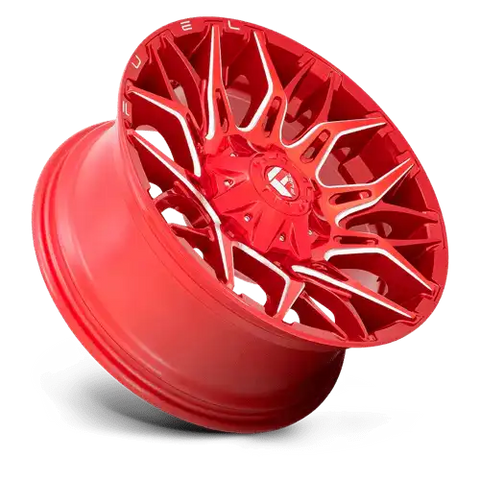 D771 20X10 6X135/5.5 GL-RED-MILL -18MM