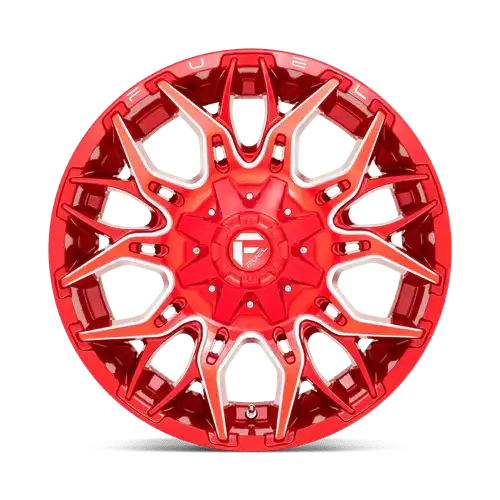 D771 20X10 8X170 GL-RED-MILL -18MM