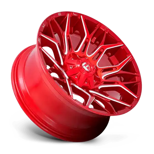 D771 22X10 8X180 GL-RED-MILL -18MM