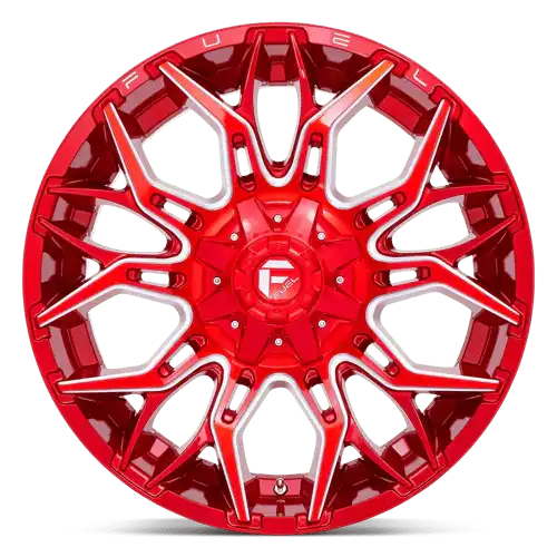 D771 22X10 8X6.5 GL-RED-MILL -18MM