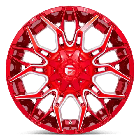 D771 22X10 8X6.5 GL-RED-MILL -18MM