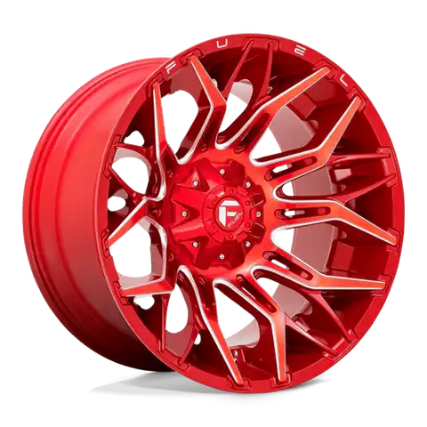 D771 22X12 5X5.5/150 GL-RED-MILL -44MM
