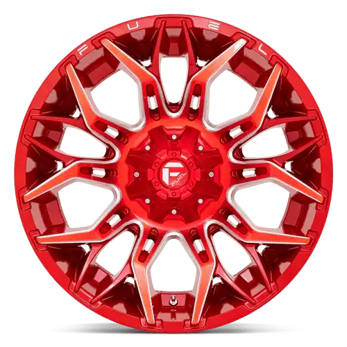 D771 22X12 5X5.5/150 GL-RED-MILL -44MM