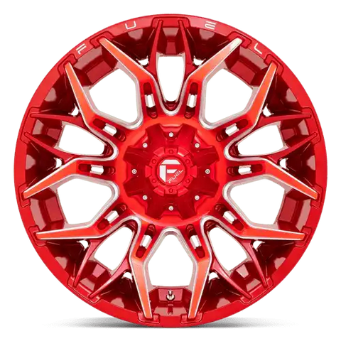 D771 22X12 5X5.5/150 GL-RED-MILL -44MM