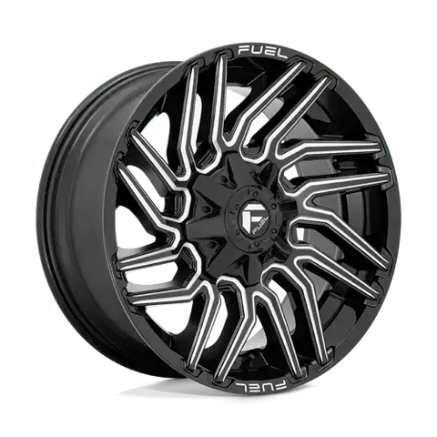 D773 22X10 6X135/5.5 G-BLK-MILL -18MM