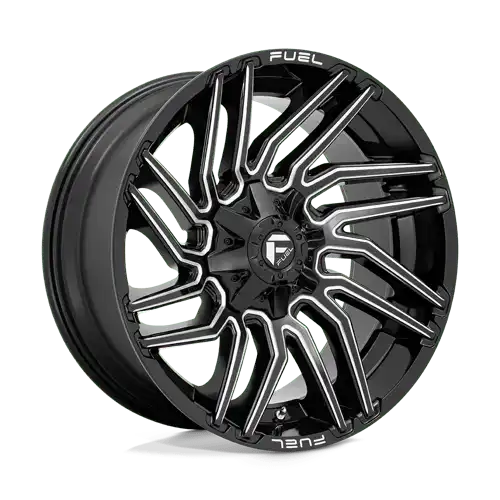 D773 22X10 8X6.5 G-BLK-MILL -18MM