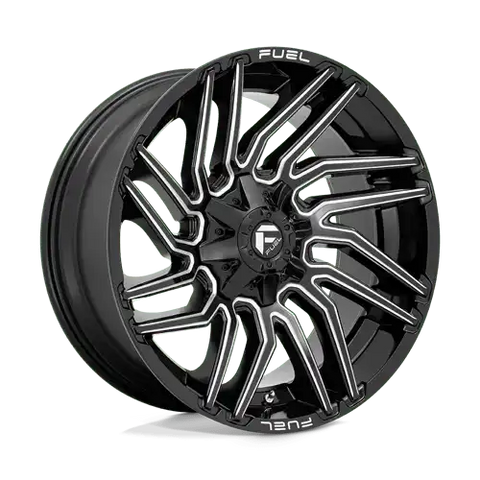 D773 22X10 8X170 G-BLK-MILL -18MM