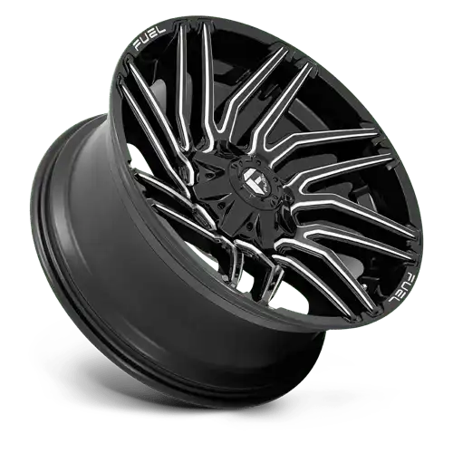 D773 22X10 8X170 G-BLK-MILL -18MM