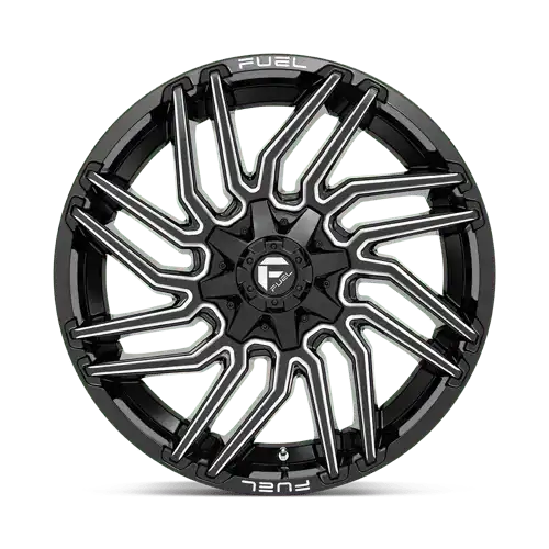 D773 22X10 8X6.5 G-BLK-MILL -18MM