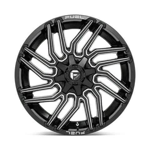 D773 22X10 8X6.5 G-BLK-MILL -18MM