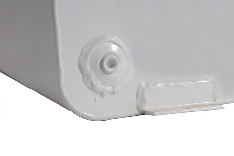 Dee Zee DZ91752S Tanks, Long Rectangle White Steel