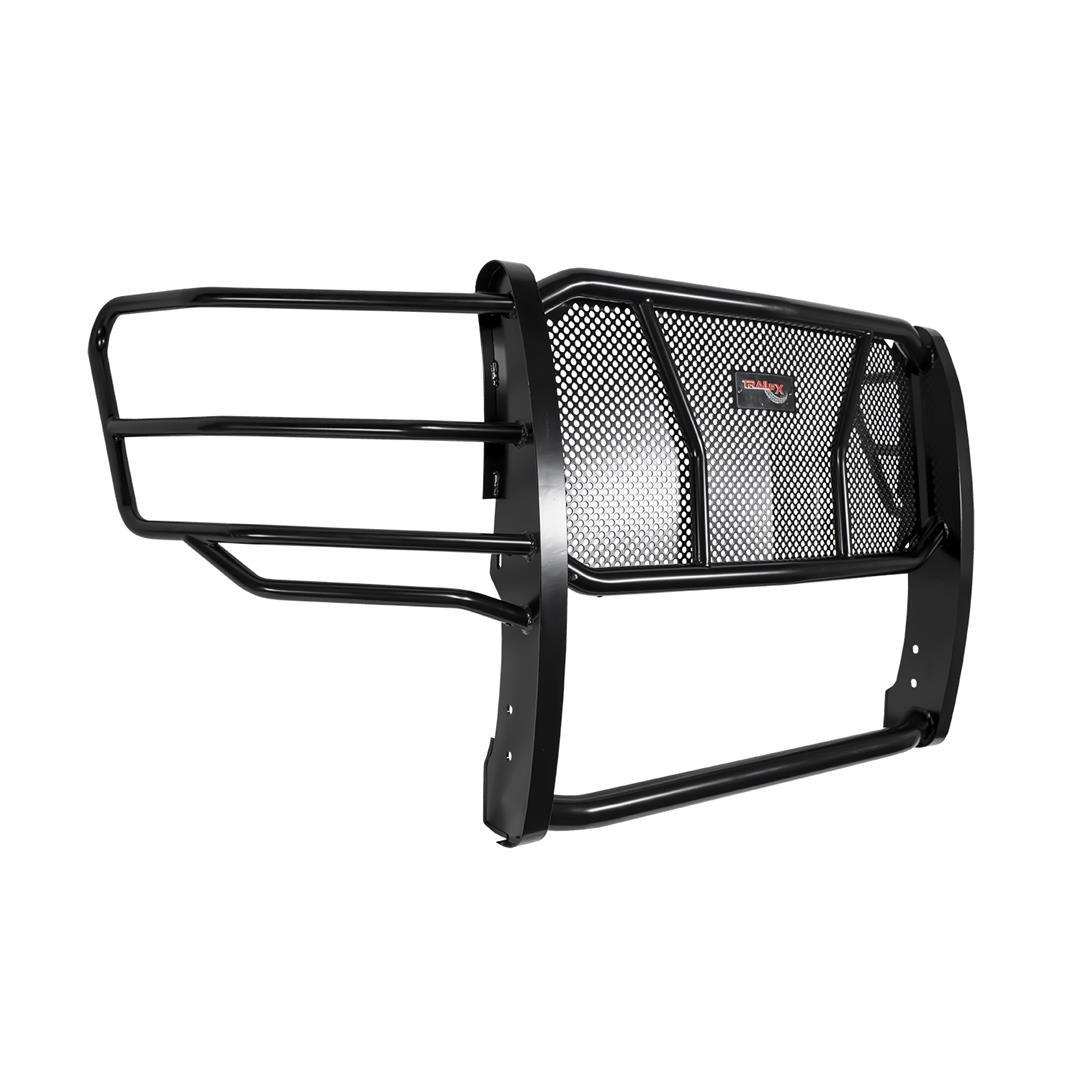TrailFX Powder Coated Black Steel With Brush Guard Without Skid Plate Without St - MyTruckPoint