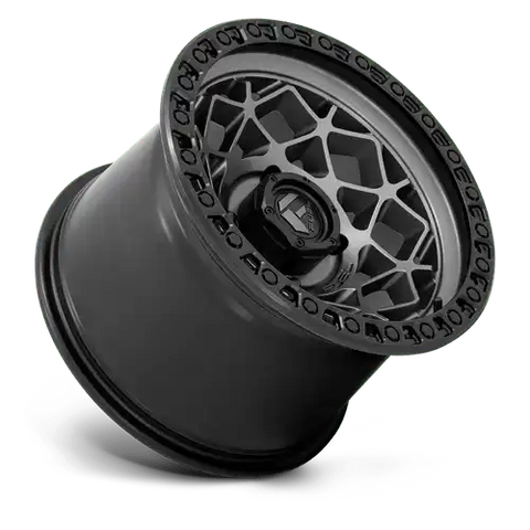D784 15X7 4X156 GMTL M-BLK-RING 10MM