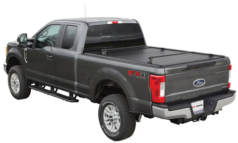 Pace Edwards KMC3250 - UltraGroove® Metal Tonneau Cover Kit Incl. Canister/Rails Retractable Black