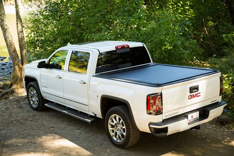 Pace Edwards KRD77A01 - UltraGroove® Tonneau Cover Kit Incl. Canister/Rails Retractable Black