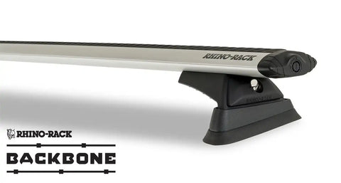 Rhino-Rack JC-00294 Vortex Silver 2 Bar Backbone Roof Rack with RCL Legs