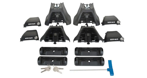 Rhino-Rack JA4172 Vortex 2500 Silver 2 Bar Roof Rack
