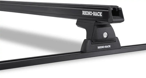 Rhino-Rack JA8753 Heavy Duty RLT600 Black 2 Bar Roof Rack