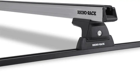 Rhino-Rack JA8720 Heavy Duty RLT600 Trackmount Silver 1 Bar Roof Rack