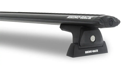 Rhino-Rack Y02-490B-NT Vortex Black 2 Bar 59 Roof Rack
