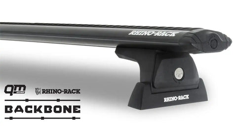 Rhino-Rack JC-00301 Vortex Black 2 Bar Backbone Roof Rack with RTL600 Legs