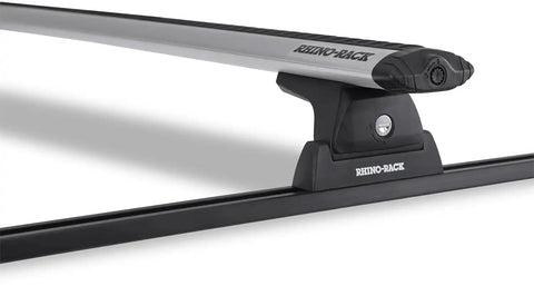 Rhino-Rack JA8726 Vortex RLT600 Trackmount Silver 1 Bar Roof Rack