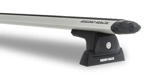 Rhino-Rack JA9384 Vortex RLT600 Ditch Mount Silver 2 Bar Roof Rack