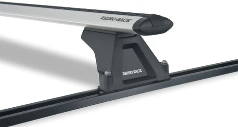 Rhino-Rack JA8732 Vortex RLTF Trackmount Silver 2 Bar Roof Rack